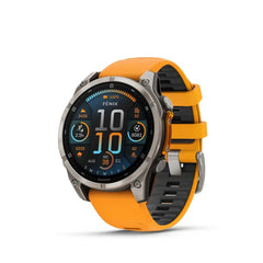 Garmin fenix 8 AMOLED Sapphire - 47mm - SPARK ORANGE / GRAPHITE