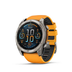 Garmin fenix 8 AMOLED Sapphire - 51mm - SPARK ORANGE / GRAPHITE