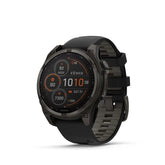 Garmin fenix 8 Solar Sapphire - 47mm - CARBON GREY / BLACK / PEBBLE GREY