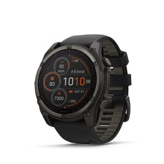 Garmin fenix 8 Solar Sapphire - 51mm - CARBON GREY / BLACK / PEBBLE GREY