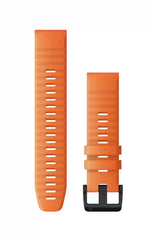 Garmin QuickFit® 22mm Watch Band Silicone - EMBER ORANGE SILICONE