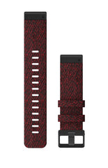 Garmin QuickFit® 22mm Watch Band Nylon - HEATHERED BLACK