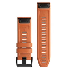 Garmin Fenix 6X QuickFit® 26mm Band - Silicone - EMBER ORANGE SILICONE