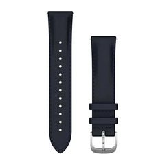 Garmin Band, Quick Release 20mm Embossed Leather - NAVY
