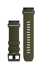 Garmin QuickFit® 26mm Watch Band Nylon Tactical - TACTICAL BLACK
