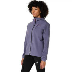 ASICS Metarun Waterproof Jacket - GREYISH PURPLE