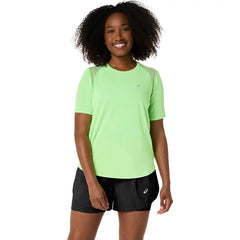 ASICS Road Short Sleeve - ILLUMINATE GREEN