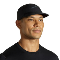 Brooks Lightweight Packable Hat - BLACK / BLACK