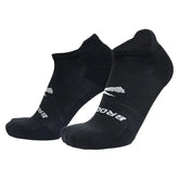 Brooks Run-In No Show Socks 6-Pack - ASPHALT / WHITE / BLACK