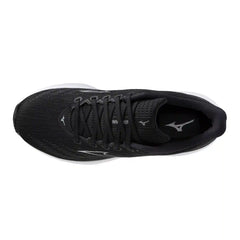 Mizuno Wave Rider 28 - WIDE -- BLACK / SILVER
