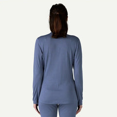 Patagonia Capiliene Thermal Weight Zip Neck Pullover - CURRENT BLUE