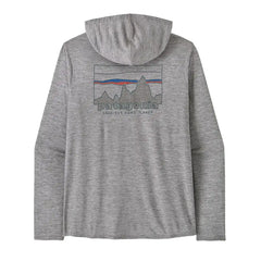 Patagonia Capilene Cool Daily Graphic Hoodie - '73 SKYLINE / FEATHERGREY