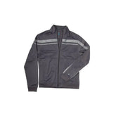 Zelus Acadia Track Jacket - CHARCOAL GREY / LIGHT GREY