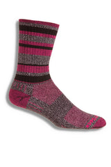 Wrightsock Adventure Crew Sock - BLACK / MARL