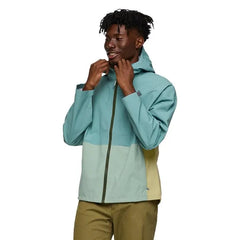 Cotopaxi Cielo Rain Jacket - BLUEGRASS AND SILVER LEAF