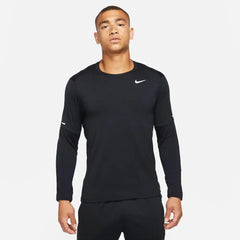 Nike Dri-FIT Element Running Crew - BLACK / REFLECTIVE SILV