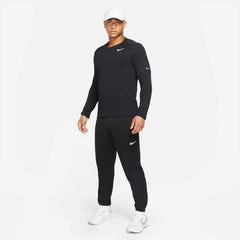 Nike Dri-FIT Element Running Crew - BLACK / REFLECTIVE SILV