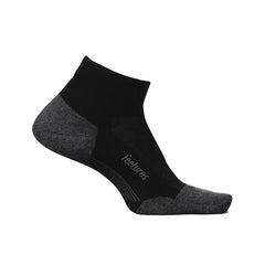 Feetures Elite Max Cushion Low Cut - BLACK / BLACK
