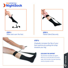 Medi-Dyne ProStretch® NightSock For Plantar Fasciitis