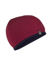 icebreaker Pocket Hat - BLACK / GRITSTONE HEATHER
