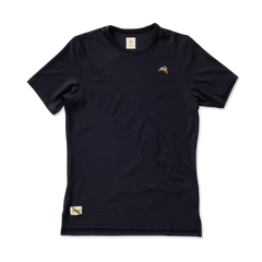 Tracksmith Van Cortlandt Tee - BLACK