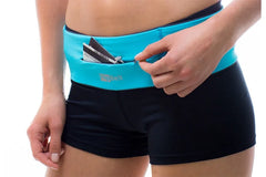 FlipBelt Zipper - AQUA