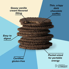 Honey Stinger Waffle - GLUTEN FREE -- COOKIES AND CREAM