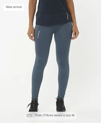 Salomon Cross Run 28" Tights - MIDNIGHT NAVY