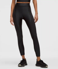 lululemon RUN Liquid Shine Matte SE Panel Tight 25" - BLACK