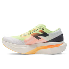 New Balance FuelCell SuperComp Elite v4 - WHITE / BLEACHED LIME GLO