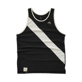 Tracksmith Van Cortlandt Singlet 2026 - BLACK / IVORY / IVORY