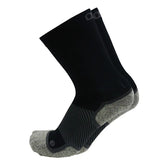 OS1st WP4+ Wide Wellness Performance Crew Sock - BLACK