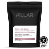 PILLAR Performance Triple Magnesium Professional Recovery Powder - 80 serving - BERRY