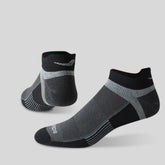 Saucony Inferno Ultralight No Show Tab 3 Pack Socks - BLACK