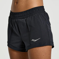 Saucony Outpace 3" Short - BLACK