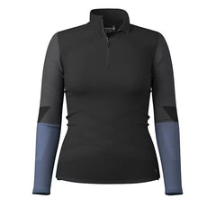 Smartwool Intraknit Thermal Merino Baselayer 1/4 Zip - CHARCOAL