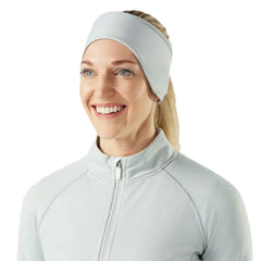 Smartwool Merino Sport Fleece Wind Training Head Band - STORM GRAY