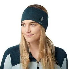 Smartwool Merino 250 Reversible Headband - BLACK / CHARCOAL HEATHER