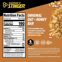 Honey Stinger Oat + Honey Bar - ORIGINAL