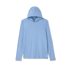Vuori Strato Tech Hoodie - ISLE BLUE HEATHER