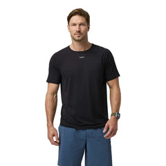 Vuori Short Sleeve Precept Tee - BLACK