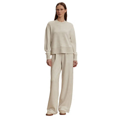 Varley Philippe Crop Sweat - IVORY MARL