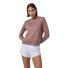 Vuori Daydream Crew - AGATE GREEN HEATHER