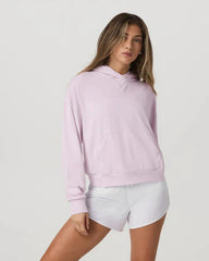 Vuori Halo Modern Pullover Hoodie - LILAC BREEZE HEATHER