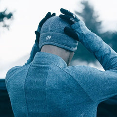 CEP Winter Run Beanie - BLUE MELANGE