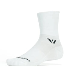Swiftwick Aspire Four Socks - WHITE