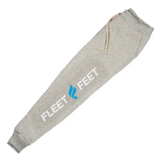 Fleet Feet Jogger Eco-Fleece Pant - FLEET FEET / ECO BLACK-WHITEBLUE