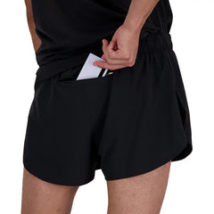 New Balance RC Seamless 3" Split Short - BLACK