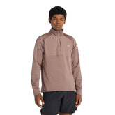 New Balance Athletics Heat Grid Half Zip - GREEN
