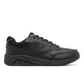 New Balance 928 v3 Leather Walking - BLACK